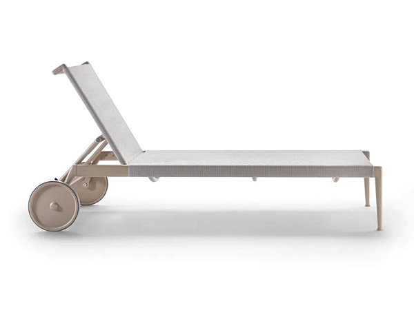 Liege mit Batyline-Gewebe ATLANTE LIGHT FLEXFORM 2A4G9 Fabrik FLEXFORM aus Italien. Foto №7