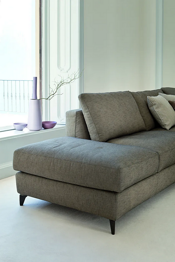 Ecksofa aus Stoff oder Leder VIBIEFFE 910 Zone Slim Fabrik VIBIEFFE aus Italien. Foto №9