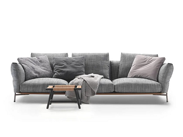 Dreisitzer Stoffsofa mit weicher Rückenlehne FLEXFORM Ambroeus 29405 Fabrik FLEXFORM aus Italien. Foto №2