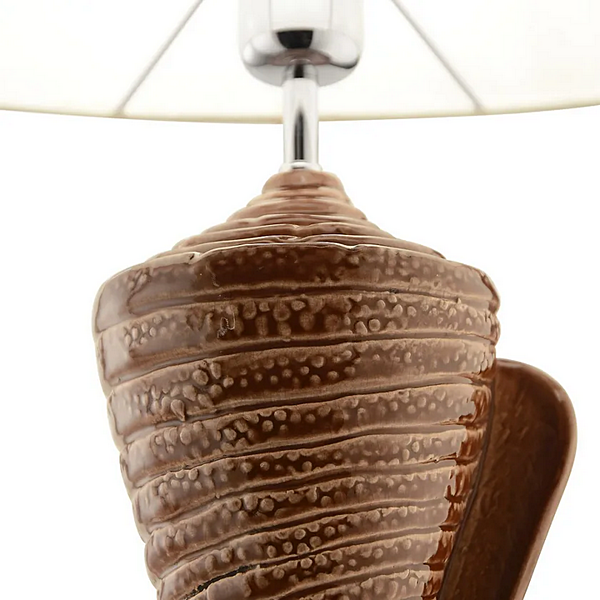 Keramische Tischlampe Conus MARIONI Fabrik MARIONI aus Italien. Foto №4