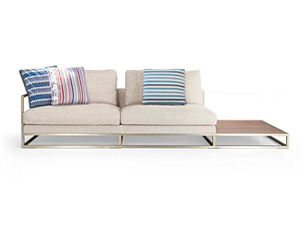 Ecksofa aus Stoff für den Garten Bolgheri FORMITALIA BOLGHERI/A