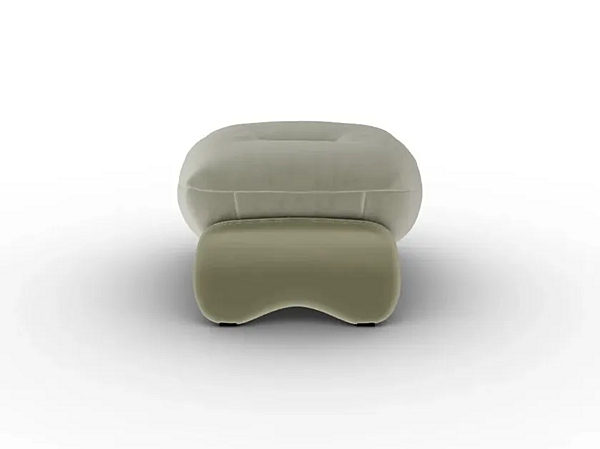 Lederpouf Squash POLTRONA FRAU Fabrik POLTRONA FRAU aus Italien. Foto №10