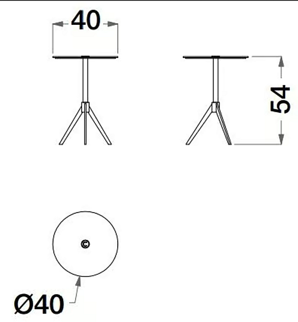 Hochseitiger Tisch aus Calacatta-Marmor und Metall CPRN HOMOOD Sesto Senso S544 Fabrik CPRN HOMOOD aus Italien. Foto №2