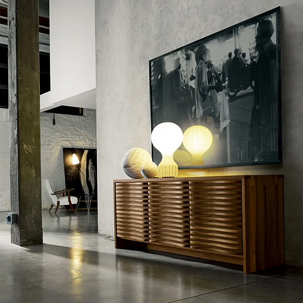 Holzsideboard mit Türen Sinuo A 121 DALE Fabrik DALE aus Italien. Foto №4