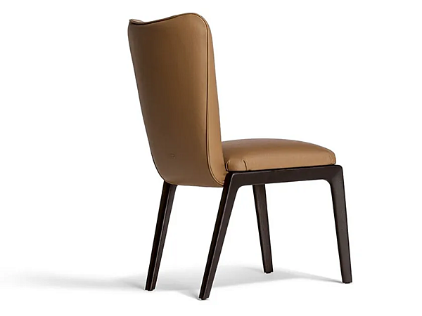 Hochlehnenlederstuhl mit Polsterung POLTRONA FRAU The Collection Tables and Chairs Fabrik POLTRONA FRAU aus Italien. Foto №2