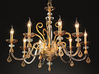 Kronleuchter mit Swarovski-Kristallen aus der Kollektion Perseo Euroluce Lampadari L8