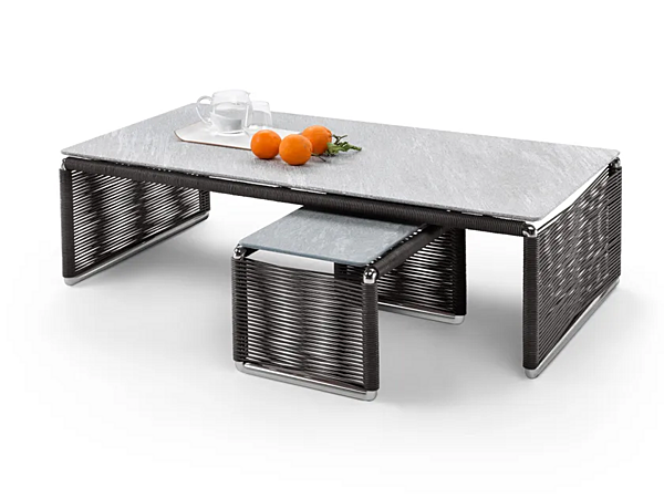 Rechteckiger Steintisch für den Garten FLEXFORM Tindari Fabrik FLEXFORM aus Italien. Foto №2