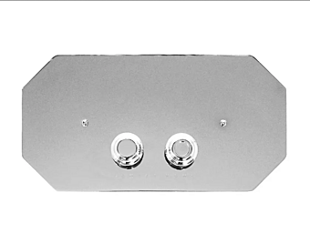 Metallische Spülplatte Coventry Gentry Home Fabrik Gentry Home aus Italien