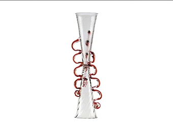 Blasglas Vase Bibi I Driade Fabrik Driade aus Italien