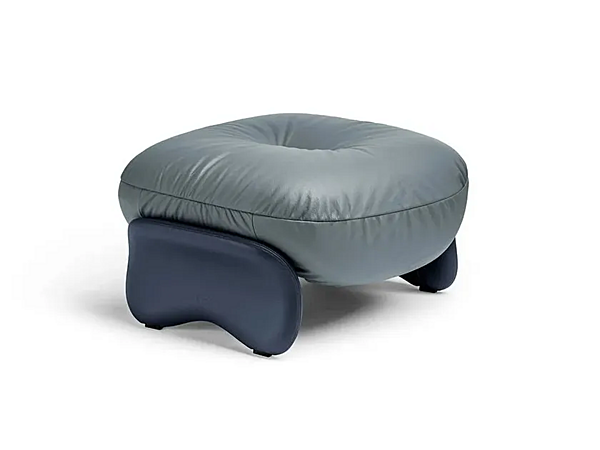 Lederpouf Squash POLTRONA FRAU Fabrik POLTRONA FRAU aus Italien. Foto №11