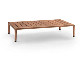 Rechteckiger Gartentisch aus Iroko FLEXFORM KOBO Fabrik FLEXFORM aus Italien