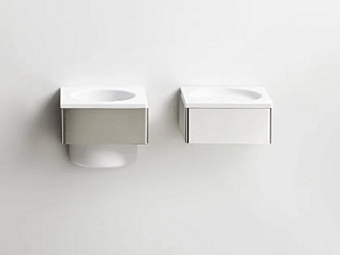 Seifenschale Handtuchhalter Edelstahl AGAPE 369 Fabrik Agape aus Italien