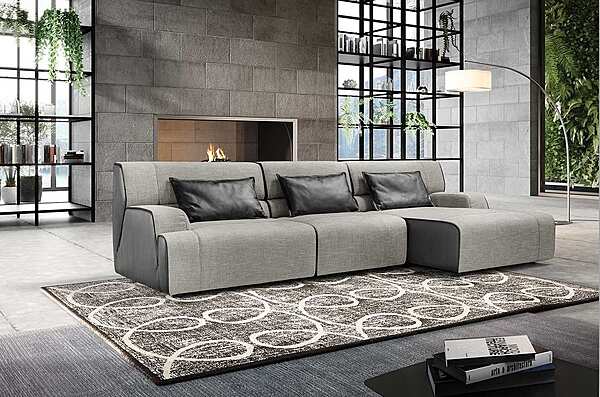 Ecksofa aus Stoff mit modularer Bauweise Egoitaliano Babouche Fabrik Egoitaliano aus Italien. Foto №3