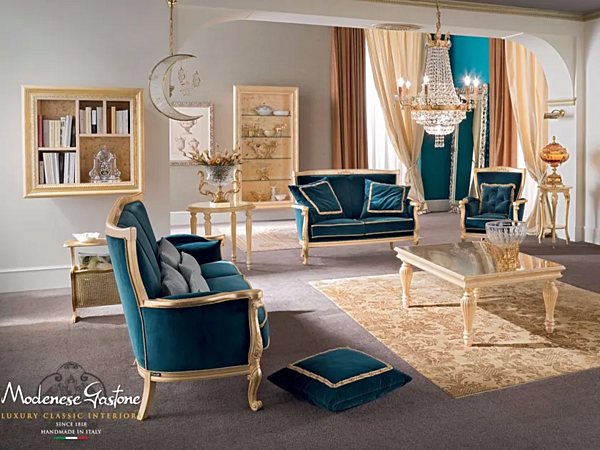 Wandregal aus Holz Modenese Luxury Interiors 13133 Fabrik MODENESE GASTONE aus Italien. Foto №3