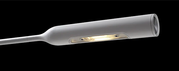 LED Tischlampe aus Aluminium mit schwenkbarem Kopf Lumina FLO 950 Fabrik Lumina aus Italien. Foto №4