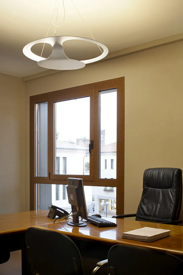 LED Pendelleuchte aus Aluminium Fabbian Glu Fabrik Fabbian aus Italien. Foto №11
