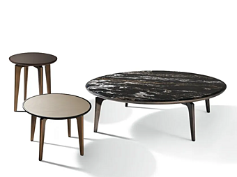 Runder Kaffeetisch aus Marmor GIORGETTI Blend Runder Kaffeetisch aus Marmor GIORGETTI Blend Fabrik GIORGETTI aus Italien