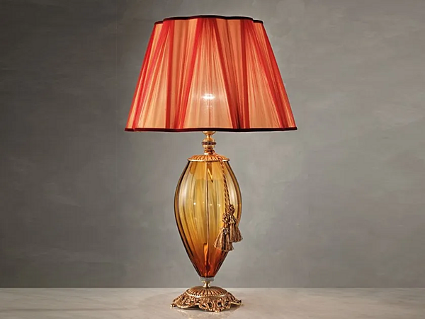 Tischlampe aus Metall Alyssa Euroluce Lampadari Fabrik EUROLUCE LAMPADARi aus Italien. Foto №1