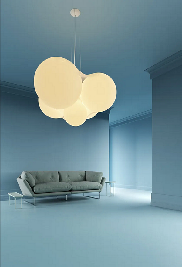 LED Pendelleuchte aus PMMA Cloudy AXOLIGHT Fabrik Axolight aus Italien. Foto №3