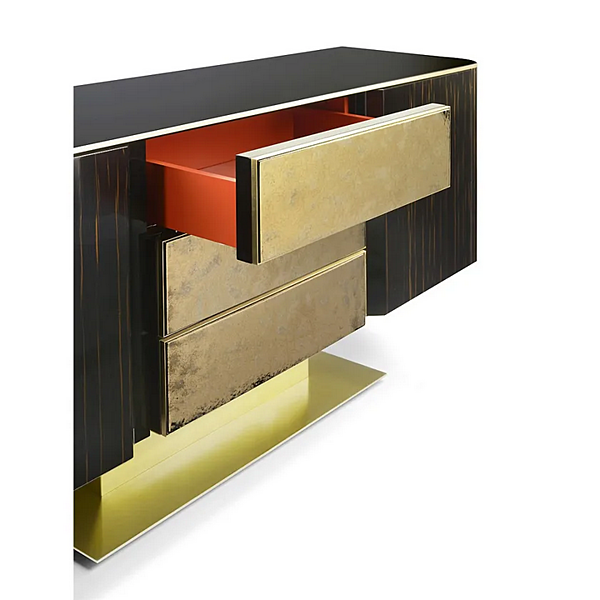 Holzsideboard mit Schubladen MARIONI VINCENT 02728G Fabrik MARIONI aus Italien. Foto №7