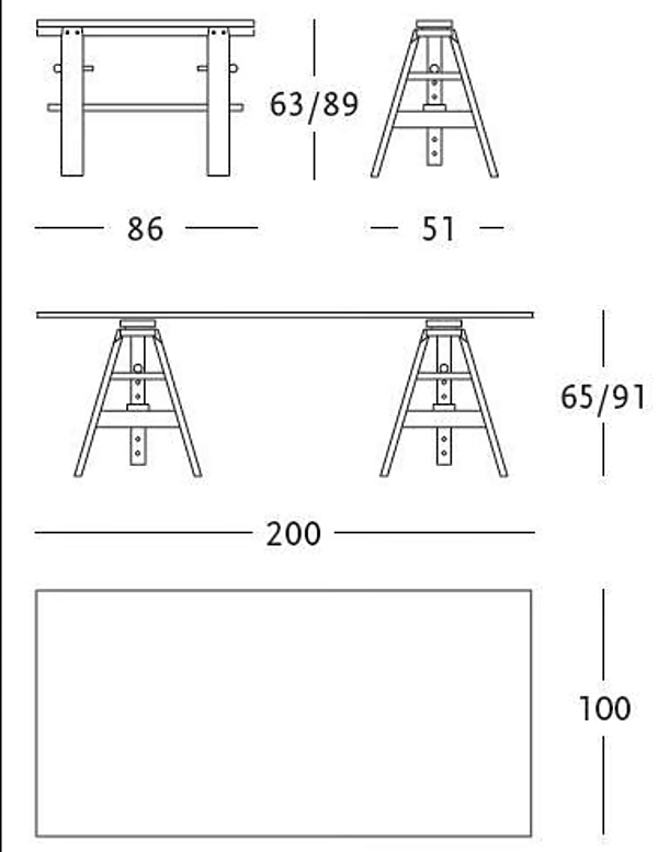 Schreibtisch aus Laminat Leonardo ZANOTTA Fabrik ZANOTTA aus Italien. Foto №6