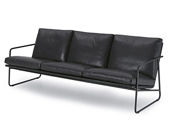 Dreisitziges Ledersofa Pablo I 4 Mariani
