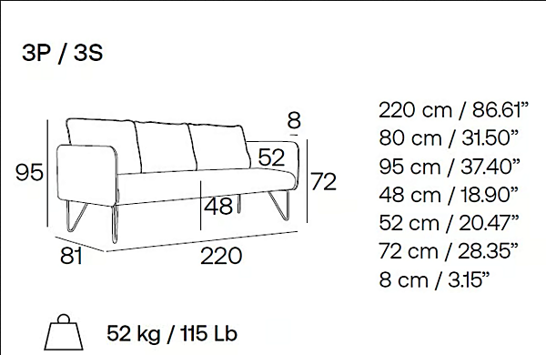 Zweisitzer Sofas aus Stoff Doumo Adrenalina IMB1071341 Fabrik ADRENALINA aus Italien. Foto №4