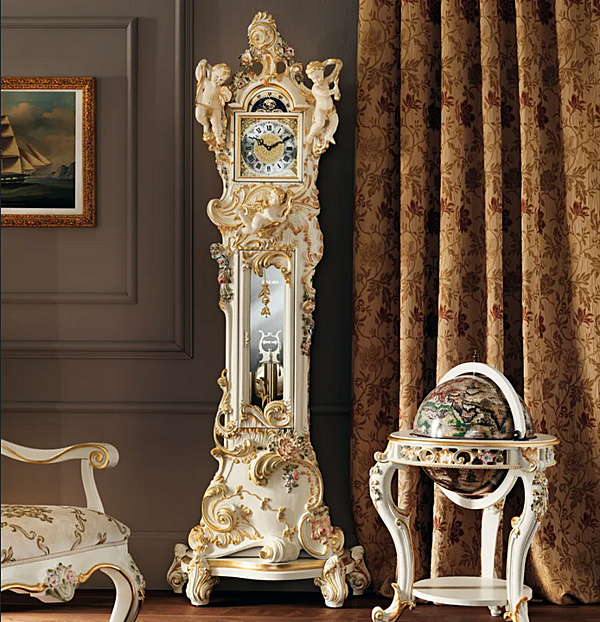 Barock Bar Cabinet aus Holz Modenese Luxury Interiors 11642 Fabrik MODENESE GASTONE aus Italien. Foto №3