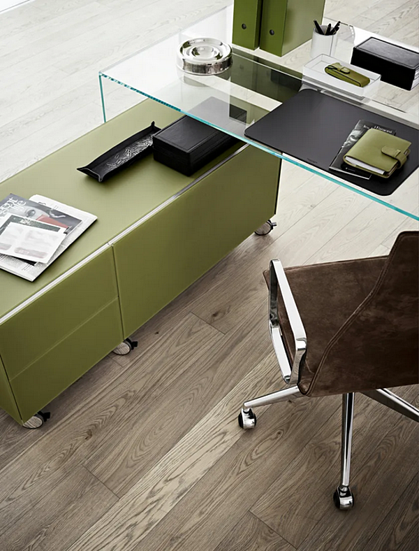 Büro-Schubladeneinheit mit Rollen Air Wheel Gallotti&Radice Fabrik Gallotti & Radice aus Italien. Foto №2