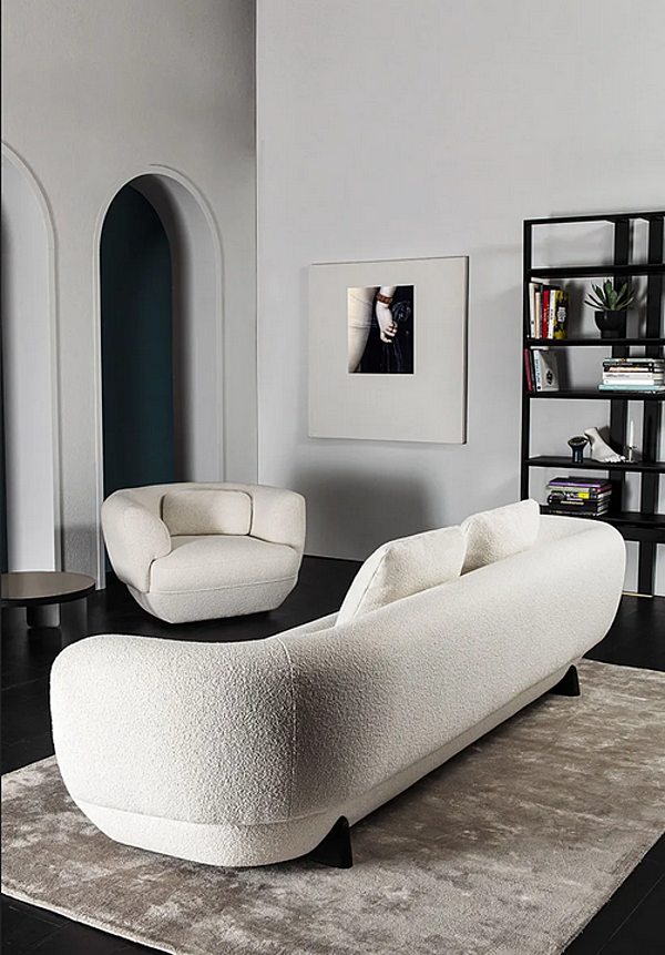 Sofa aus Stoff oder Leder 360 Confident VIBIEFFE Fabrik VIBIEFFE aus Italien. Foto №5