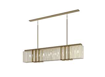 Pendelleuchte aus Metall mit modernem Design Bizzotto Italia Infinity