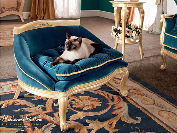 Haustierkissen aus hochwertigem Material Modenese Luxury Interiors 13696 Fabrik MODENESE GASTONE aus Italien. Foto №2