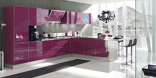 Küche RECORD CUCINE LUCENTE Fabrik RECORD CUCINE aus Italien. Foto №1