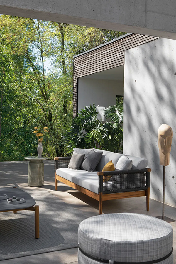 Zweisitzer Gartensofa aus Stoff Atmosphera Lodge LG.DV Fabrik ATMOSPHERA aus Italien. Foto №7