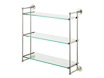 Glas-Wandregal für das Badezimmer Gentry Home Queen Fabrik Gentry Home aus Italien