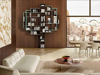 Sektionale Bücherregal 30mm 1226 LAGO Fabrik LAGO aus Italien