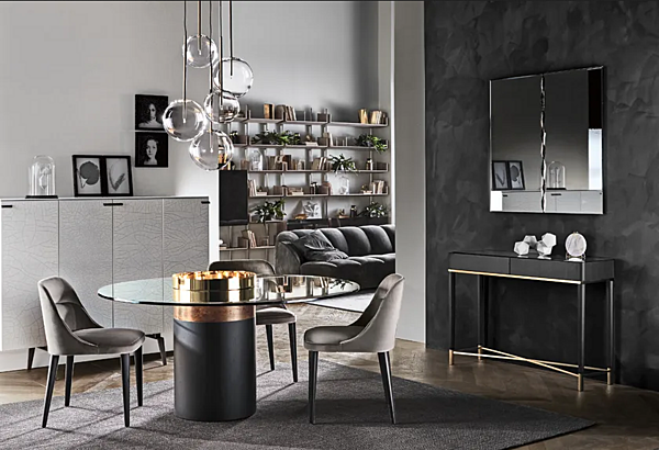 Runder Wandspiegel aus Glas Gallotti&Radice Niagara Fabrik Gallotti & Radice aus Italien. Foto №3