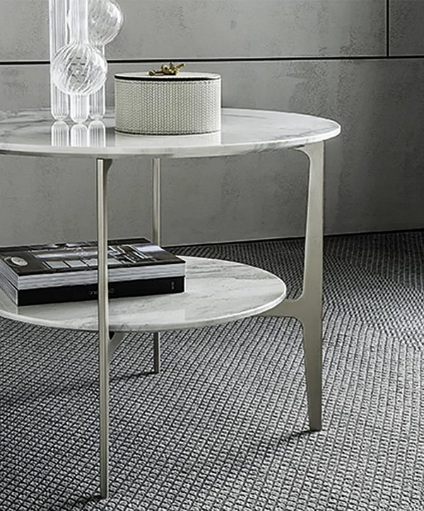 Runder Couchtisch aus Marmor CASAMILANO DUPRE Fabrik CASAMILANO aus Italien. Foto №3