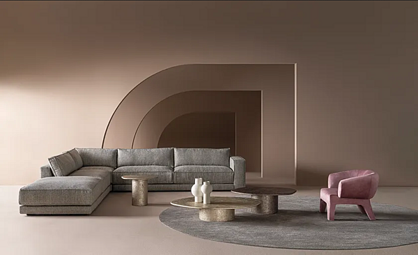 Niedriger handgefertigter Couchtisch aus Holz CASAMILANO ATOLLO Fabrik CASAMILANO aus Italien. Foto №11