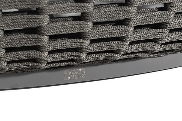 Gartenbank aus nautischem Seil Lepli Outdoor POLTRONA FRAU Fabrik POLTRONA FRAU aus Italien. Foto №6