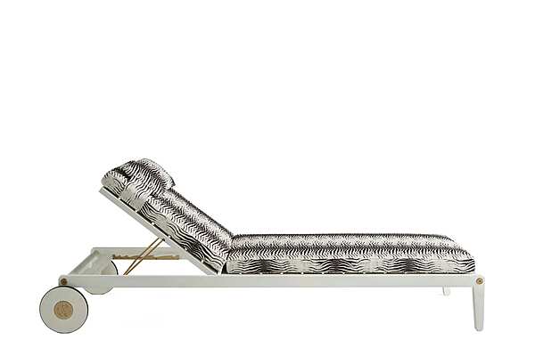 Sonnenliege ROBERTO CAVALLI CAPOVERDE Fabrik ROBERTO CAVALLI aus Italien. Foto №5