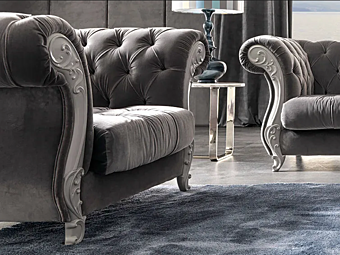 Tufted Armchair aus Stoff CORTEZARI GABRIEL 732