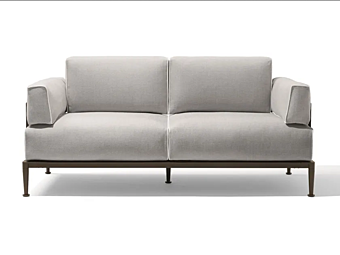 Dreisitzer Stoffsofa mit abnehmbarem Bezug GIORGETTI Gea 87054