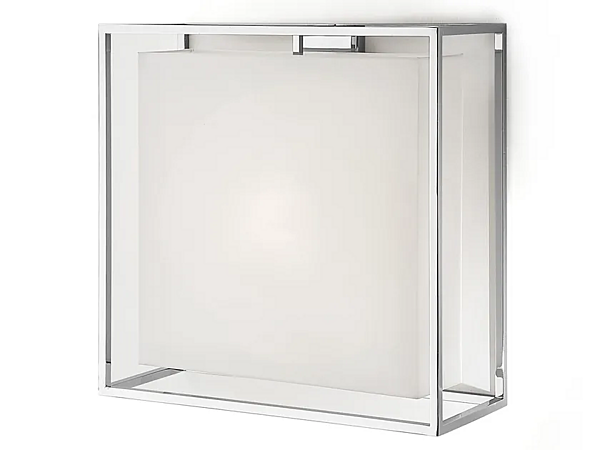 Wandleuchte aus Metall MARIONI Quadrat 02048G Fabrik MARIONI aus Italien. Foto №1
