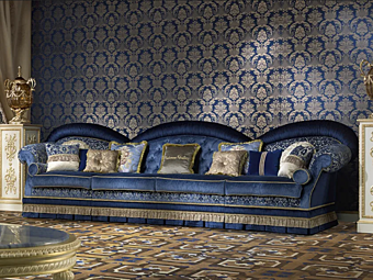 4-Sitzer Stoffsofa Modenese Luxury Interiors 14416 4-Sitzer Stoffsofa Modenese Luxury Interiors 14416 Fabrik MODENESE GASTONE aus Italien