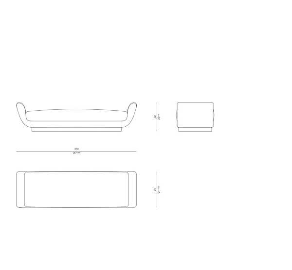 Tagesbett ROSSATO Fabrik ROSSATO aus Italien. Foto №8