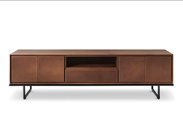 Leder Sideboard mit Türen Slick i 4 Mariani Fabrik i 4 Mariani aus Italien. Foto №1