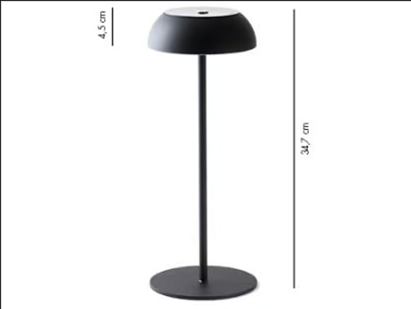 Multifunktionale tragbare Tischlampe aus Kunststoff AXOLIGHT FLOAT Fabrik Axolight aus Italien. Foto №24