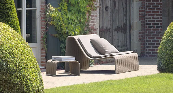 4-sitziges Gartensofa aus Stoffrahmen PAOLA LENTI Fabrik PAOLA LENTI aus Italien. Foto №2