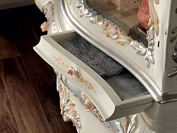 Vitrine aus Holz Modenese Luxury Interiors 11102 Fabrik MODENESE GASTONE aus Italien. Foto №3